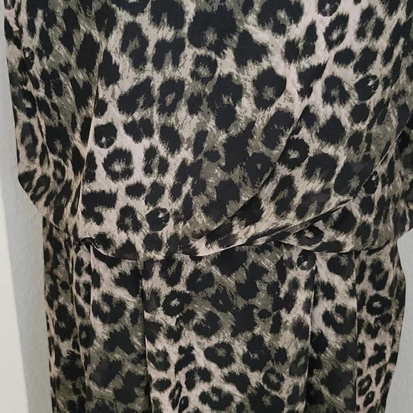 APT 9 LEOPOLD PRINT DRESS....NWT